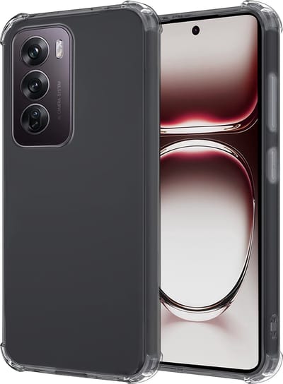 Hoesje - Geschikt voor OPPO Reno 12 - Sterk & Shockproof - Siliconen Case - Back Cover - Telefoon Hoes Shock Proof - Transparant