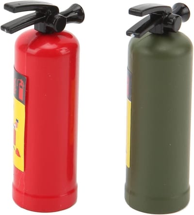 RC Auto Accessoire - Mini Decoratie - Model Auto Verfraaien - Realistische Simulatie - 47 mm Lengte - Rood en Groen