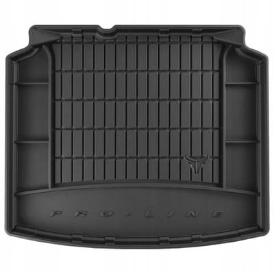 Premium Rubber Kofferbakmat met Organizer Functie – Geschikt voor SKODA Scala Hatchback vanaf 2019 – Met volwaardig reservewiel – Zonder zij-nissen – TPE Rubber – Hoge Rand 5 cm