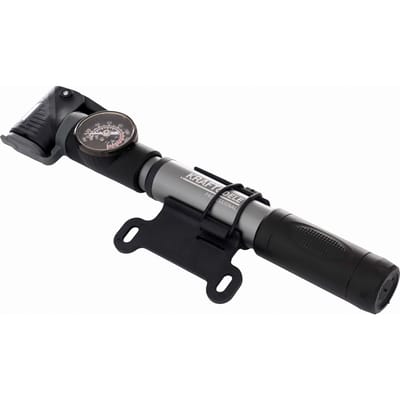 Fietshandpomp met Manometer 25x250mm - Lichtgewicht & Compact