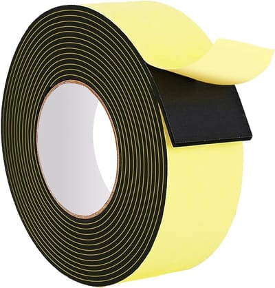 Dikke Neopreen Zelfklevende Schuim Tape van 3 Meter, 30 mm Breed, Geluiddemping en Vibration Isolation voor Ramen, Deuren en Auto's