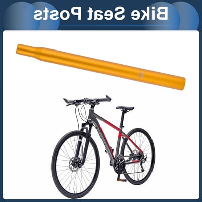 Lichtgewicht Aluminium Fiets Zadelpennen 28.6x350mm voor Comfortabele Fietservaring en Verstelbaarheid