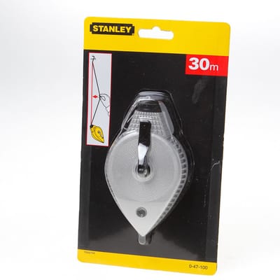 STANLEY 0-47-100 Slaglijn aluminium 30m 1 stuk(s)
