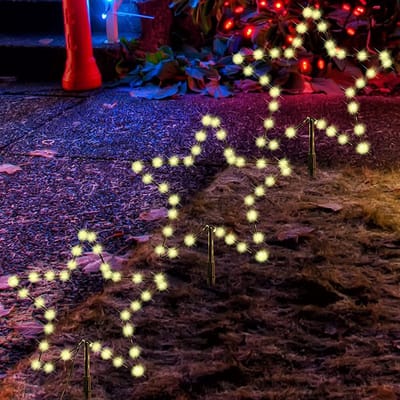LED kerststerren set - 3 stuks - 30cm - Warm wit