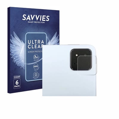 Savvies - Screenprotector voor Xiaomi Pad 7 Pro (ALLEEN Camera Lens) - Folie Beschermfolie transparant 6 Stuks