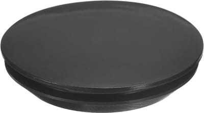 Siliconen Gatstop - Ronde Rubberstop - Gaten Afsluiten - Waterdichte Afwerking - 40 mm Diameter - Zwart