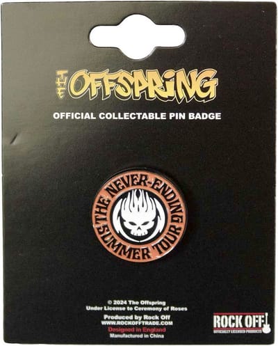 The Offspring - The Never Ending Summer Tour Pin - Multicolours