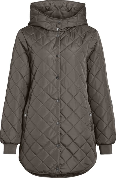 VILA - VITATE L/S HOODED JACKET - NOOS - Dames - Gewatteerde jassen