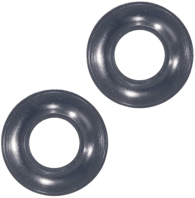 Badkuip Afvoer Pakking - Badstop Rubberen Ring - Lekkages Voorkomen - Rubberen Constructie - 3 inch - Zwart