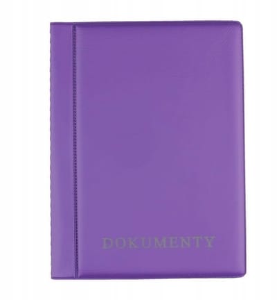 Biurfol Mini Documentenhoes Violet - 6 Houders