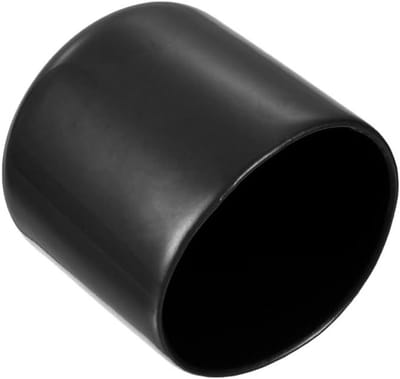 Rubberen Eindkappen - Vinyl Afdekkingen - Vloeren Beschermen - Zelfaantrekkend - 31 mm - Zwart