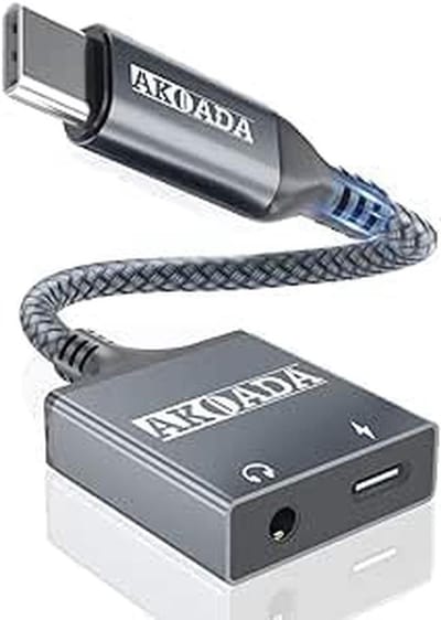 USB-C naar 3,5mm Jack Adapter met 30W Snellader - Type-C Audio en Oplaad Splitter