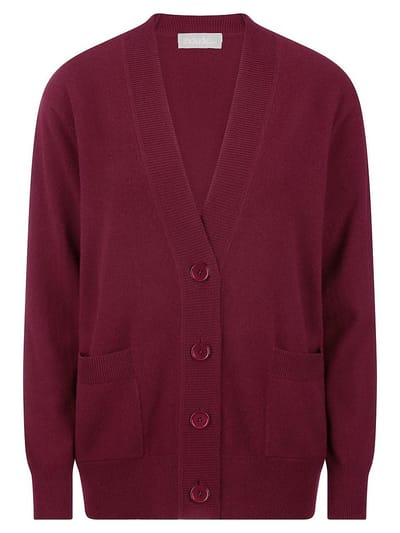 Vest 100% kasjmier Van include rood