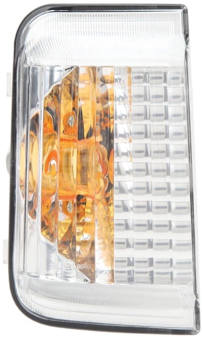 Dailygoods- Vleugelspiegel Indicatorlens Vervanging - Zijspiegel - Signaal Lamp - PC - Compatibel met Expert 2007-2023 - OEM 71748254