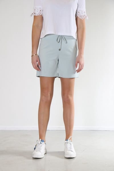 New Star dames short - short travel stof - Denton - groen - chino - L6 - maat S