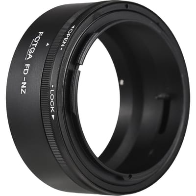FOTGA Hoge Precisie Lens Mount Adapter Ring Aluminiumlegering Vervanging voor Canon FD-Mount Lens naar