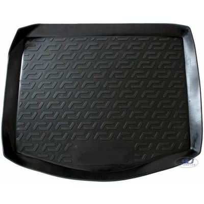 J&J AUTOMOTIVE | Tapis De Coffre Caoutchouc Premium Pour Ford C-Max 2003-2010 noir