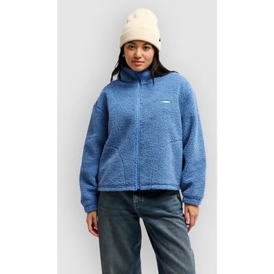 Quiksilver Elfin Bay Fz Fleece Jacket blauw