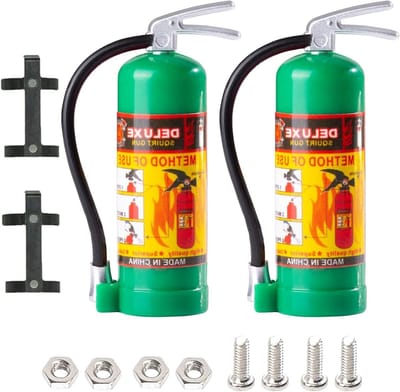 Mini Decoratie Brandblusser Flessen voor 1/10 RC Rock Crawler Auto's - Accessoires voor TRX4, Axial SCX10 en Tamiya - Perfect voor Modelbouw en Hobbyisten