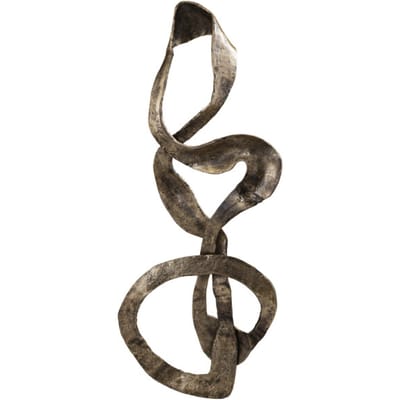 PTMD Wandpaneel Neven - 116x50x16 cm - Aluminium - Goud
