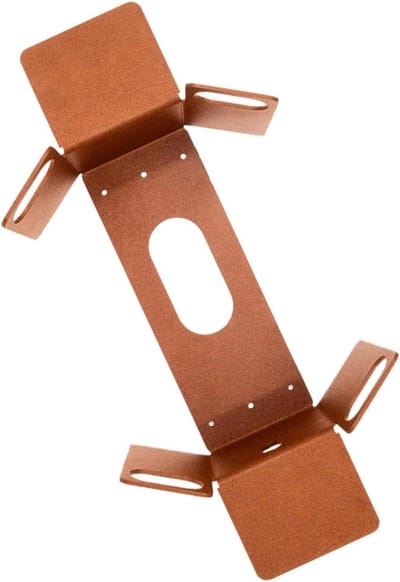 Waterslanghouderrek - Heavy Duty Wandmontage Slangorganizer voor verlengslangen Opslag voor Omheining Schuur Patio Achtertuin | IJzeren stalen frame Roestbestendige coating Outdoor Waterslangen