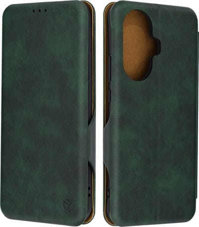 Hoesje geschikt voor Huawei nova 12s - Techsuit Safe+ Book Wallet Case - Donkergroen