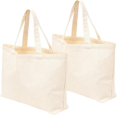 Duurzame katoenen tas voor dagelijks gebruik, ideaal voor boodschappen en recreatie