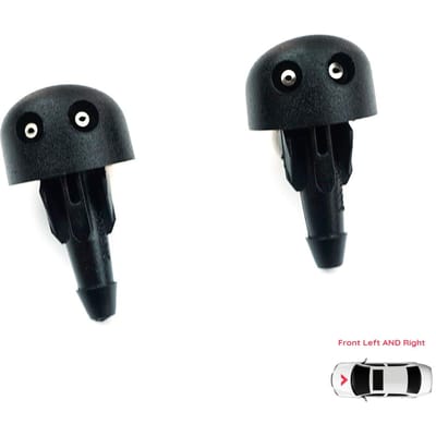 BSP528 2 Pièces Buse Lave-Glace Avant Jets Pulvérisateurs pour Renault Clio MK2 Symbol Thalia MK1 MK2 7700413545
