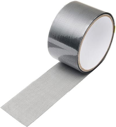 Dailygoods- Vliegengaas Effectieve Insectenbescherming - Reparatieset - Zelfklevend - 5 cm x 10 m - Waterdicht - Lichtgewicht 162 gram - Insectenhor