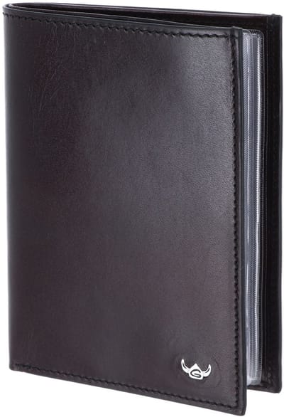 Golden Head Leren identiteitskaarthoesje Colorado RFID Protect Ausweisetui 4430 Bordeaux wijnrood