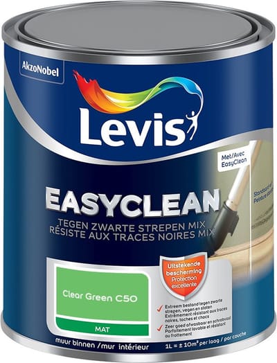 Levis - Easyclean Tegen Zwarte Strepen Mix - Clear Green C50 - Mengverf - 1 L
