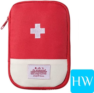 EHBO Verband Set - Lege Verbanddoosje - EHBO Tas - EHBO Kit - First Aid Kit - Verbanddoos Geschikt Voor Huis Auto Camping en Boot - EHBO Doos - Handig Voor Onderweg Of Op Vakantie