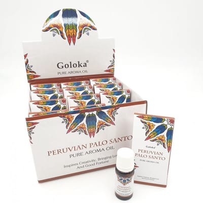 Goloka pure aroma oil Peruvian Palo Santo