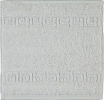 CAWÖ Noblesse Uni Washandje - Wit - 30x30