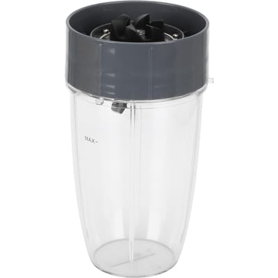 Pièces de rechange pour mélangeur, tasse de 24OZ avec lame d'extraction de remplacement, adaptée au mélangeur 600W 900W gray
