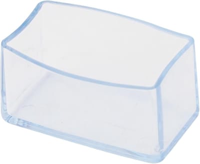 Stoelpoot beschermers - Meubeldoppen Vloerbeschermers - Meubels Beschermen - Geluiddempend Antislip - 20 x 40 mm - Helder