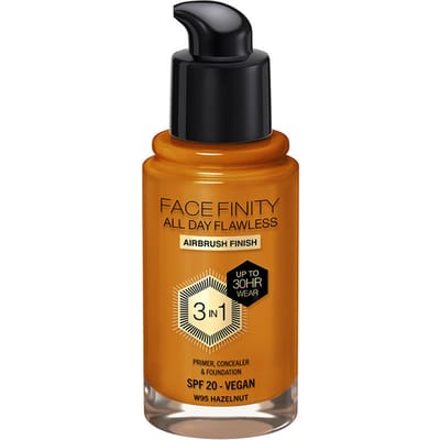 Facefinity All Day Flawless 3 In 1 Foundation #w95-hazelnoot 30 ml