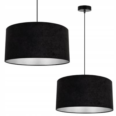 Mediolan Hanglamp Zwart/Chroom E27 - Stijlvolle verlichting voor elke kamer