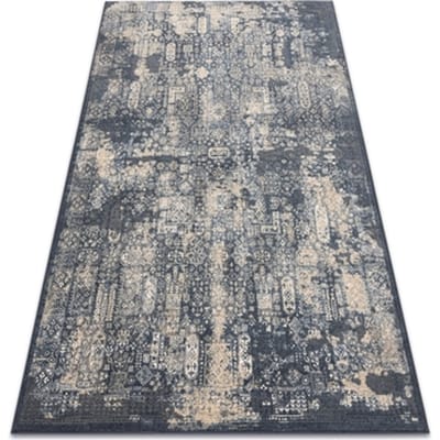 Kleden Rugsx Wollen tapijt NAIN Versleten , vintage 7591/50911 120x170 cm