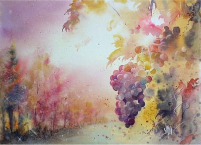 Koudgeperst Aquarelpapier 300g/m² - Vellen 56x76cm met Ongesneden Rand