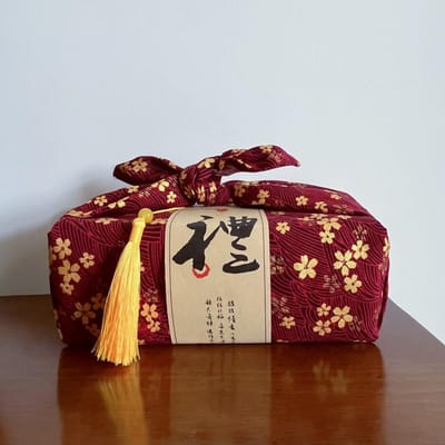 70x70cm Nieuwe Japanse Zakdoek Furoshiki Pastorale Bloemen Bento Inpakdoek Nieuwjaar Bruiloft Festival Cadeauverpakking Zakdoek