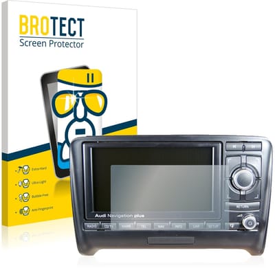 Screenprotector voor Audi A3 8P 2004-2012 RNS-E Beschermglas transparant