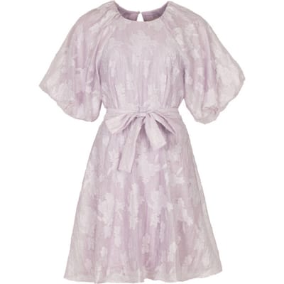 Freebird F-wv-trans-jaquard-26-2 Dames - Jurk - Lila - Maat L