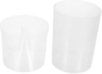 Regenmeter Tuin - Watermeter Grond - Bewatering Meten - Goed Afleesbare Schaal - 25 cm Hoog - Transparant