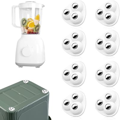 Wielen voor kleine apparaten - 8 stuks, vervangbare wielen, geschikt voor meubels en apparaten