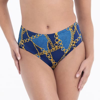 Rosa Faia - Sea Chains Bikini Broekje Style Peggy - maat 42 - Blauw