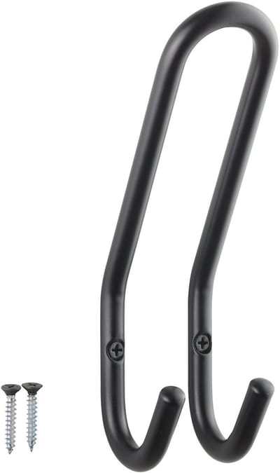 SOTECH jashaak FARA 192 x 51 mm staal zwarte jashaak wandkapstok jashaak hanger