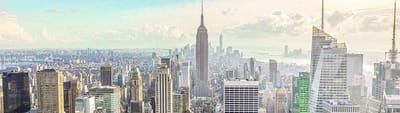 Vliesfotobehang Panorama Fotobehang 2 Banen, New York Art. 17006