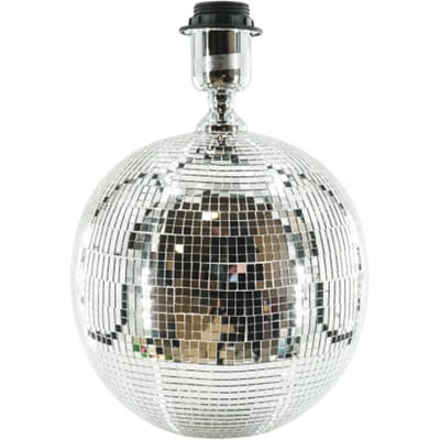 House Vitamin Lamp disco ball glass silver 20x20x20cm