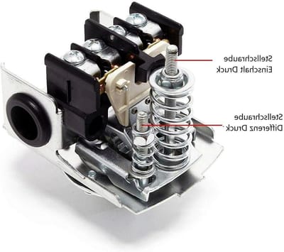 Drukwaterketel - Expansievat Boiler - Thuiswatersysteem - Inclusief toebehoren - 100 liter - Zilver/Groen